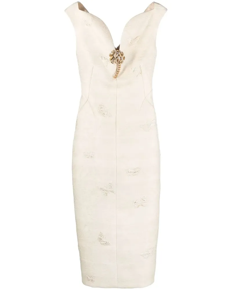 Roberto Cavalli Indy Minikleid - Nude Nude