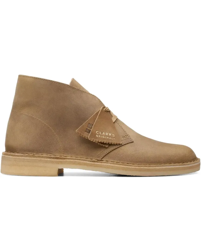 Clarks Maple" Desert-Boots aus Leder - Braun Braun