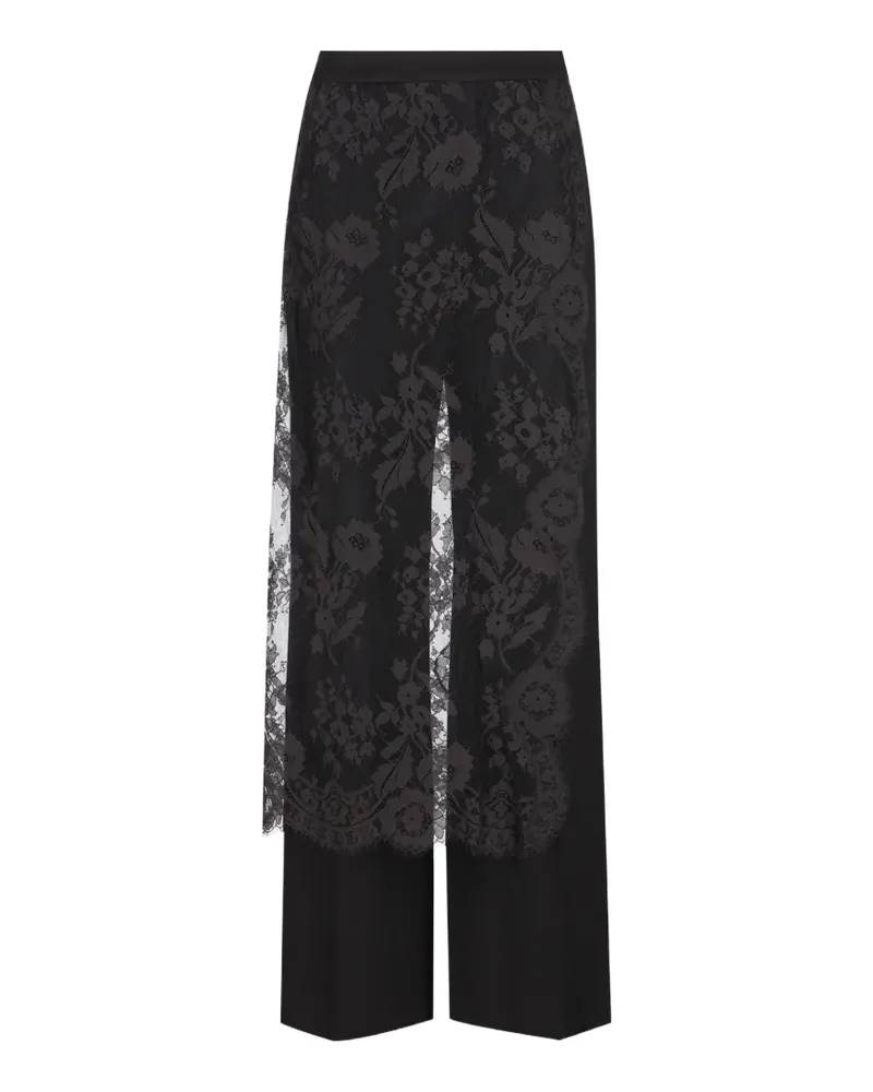 Zimmermann Valiant lace-panel trousers - Schwarz Schwarz