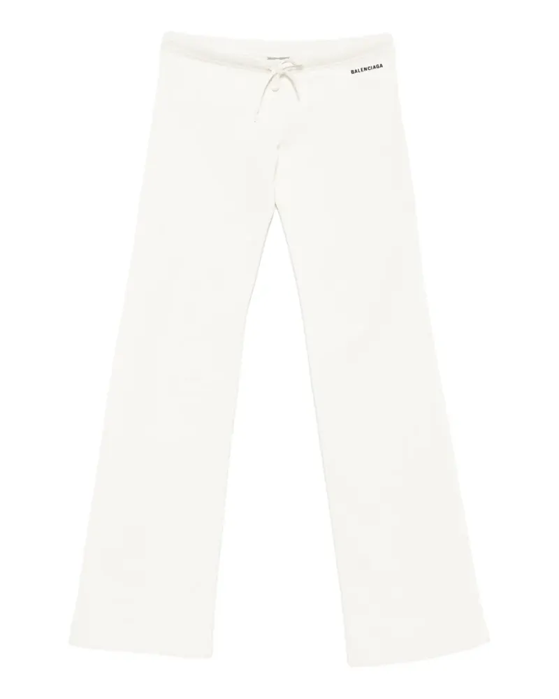 Balenciaga Jogginghose mit Logo-Stickerei - Nude Nude