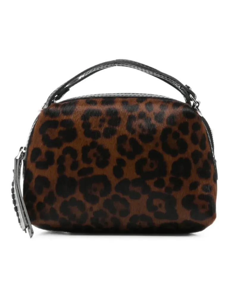 Gianni Chiarini Alifa Tote Bag mit Leopardenprint - Braun Braun