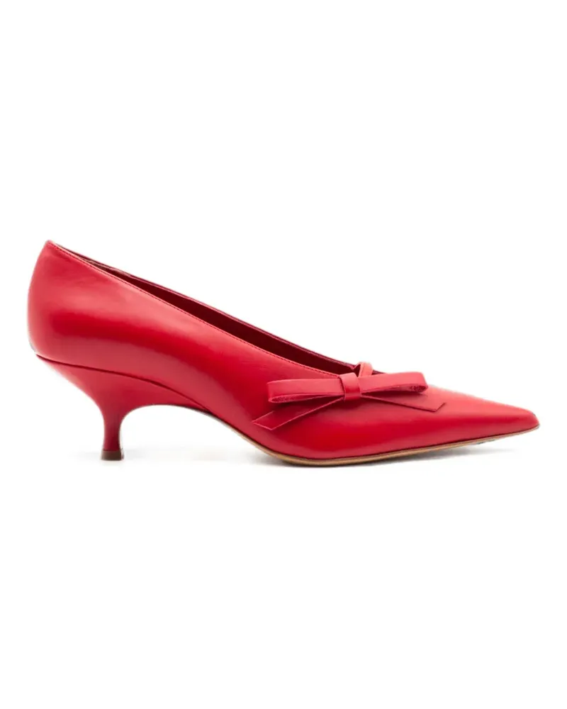 Gia Borghini Oli bow-detail pumps - Rot Rot