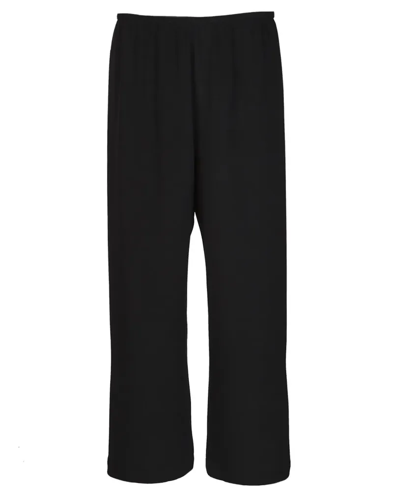 Peter Cohen Cropped pull-on trouser - Schwarz Schwarz