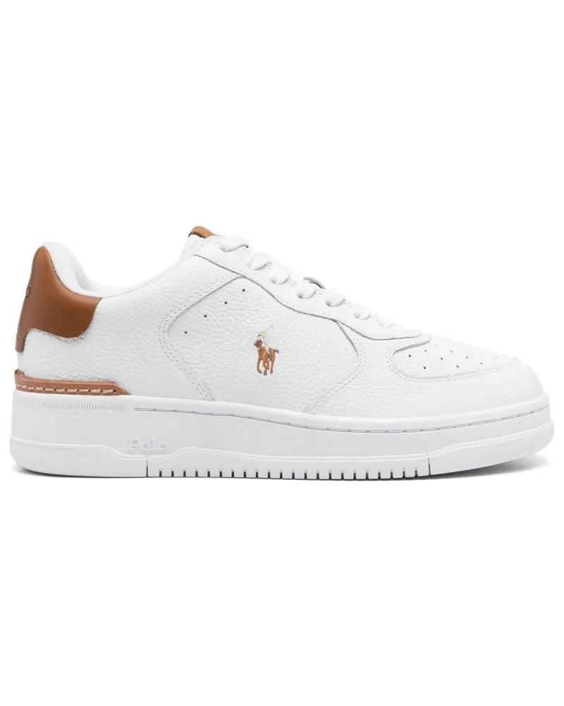 Ralph Lauren Masters Sneakers - Weiß Weiß