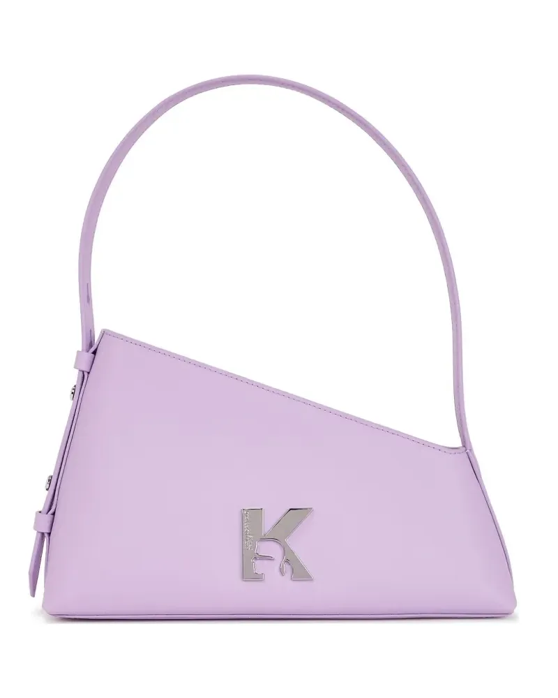 Karl Lagerfeld Geo geometrische Schultertasche - Violett Violett