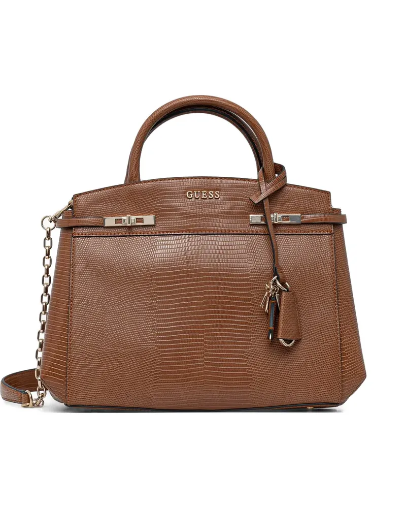 Guess Melinda animal-print tote bag - Braun Braun