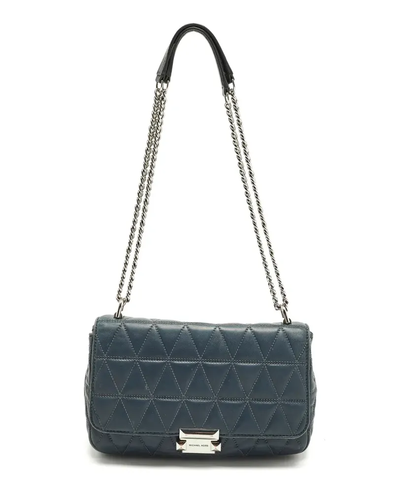 Michael Kors Sloan quilted shoulder bag - Blau Blau