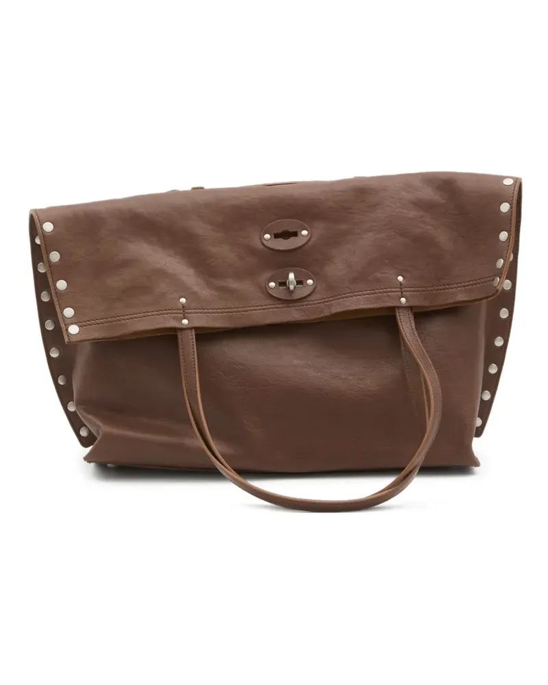 Zanellato A' Spasso Tote Bag - Braun Braun