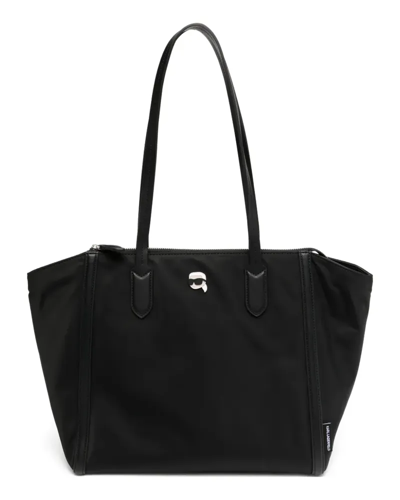 Karl Lagerfeld Ikon' Schultertasche - Schwarz Schwarz