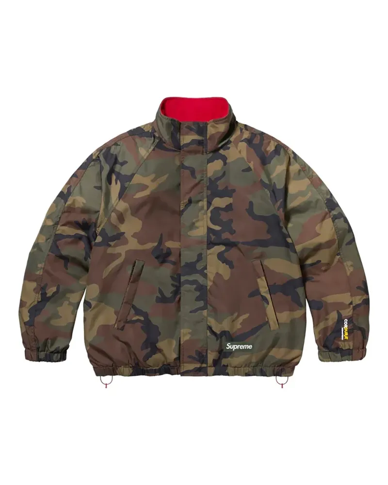 Supreme Being Wendbare Polartec Sportjacke - Grün Grün