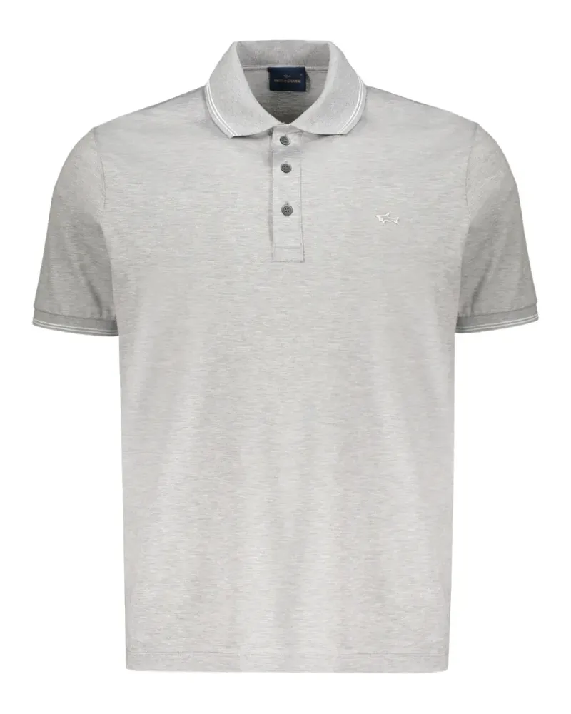 Paul & Shark short-sleeve cotton polo shirt - Grau Grau