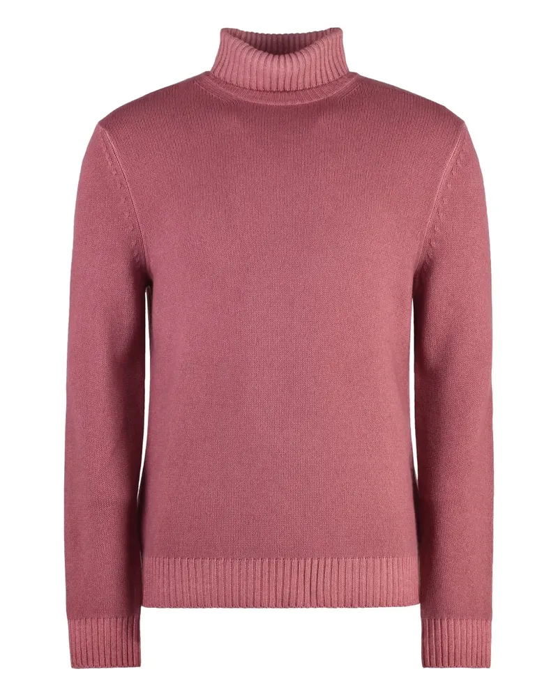 Malo Klassischer Pullover - Rosa Rosa