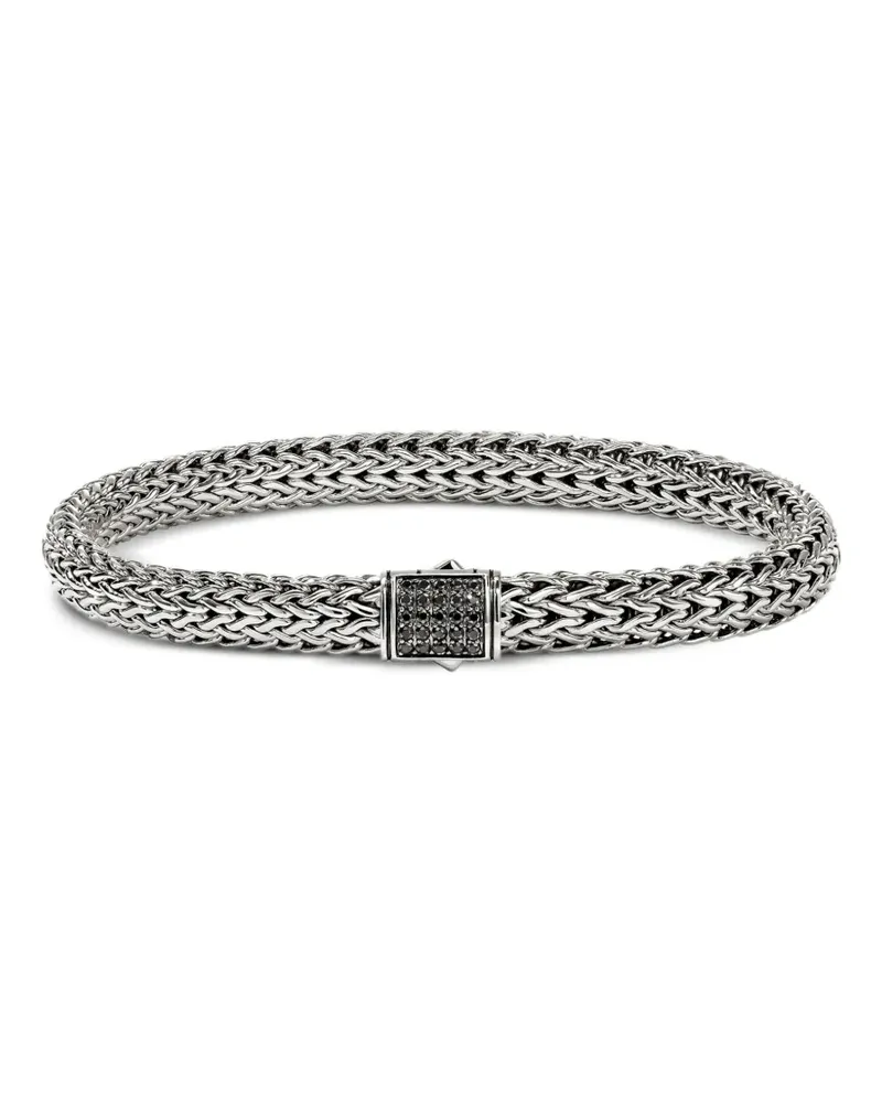 John Hardy Icon Armband aus Sterlingsilber mit Saphir Silber