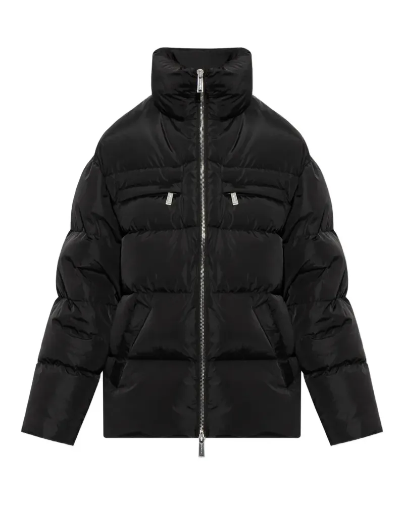 Dsquared2 quilted stand-up collar jacket - Schwarz Schwarz