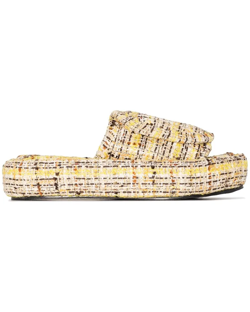 Natasha Zinko Klassische Sandalen - Gelb Gelb