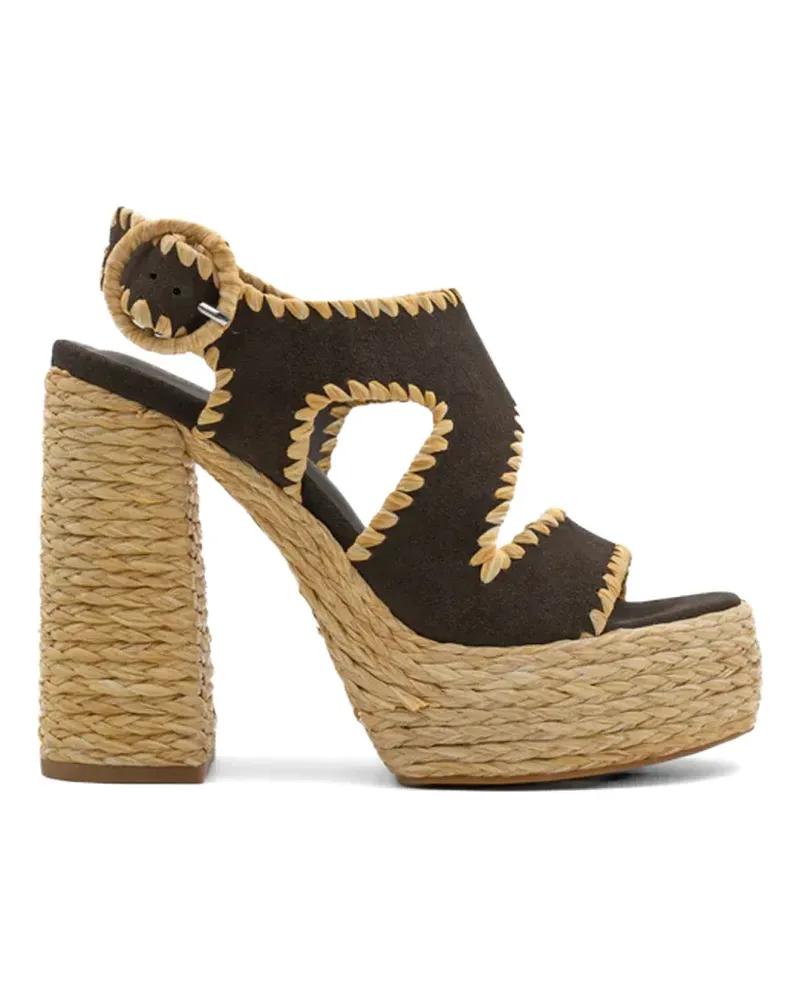 Paloma Barceló Wanda heeled sandals - Braun Braun