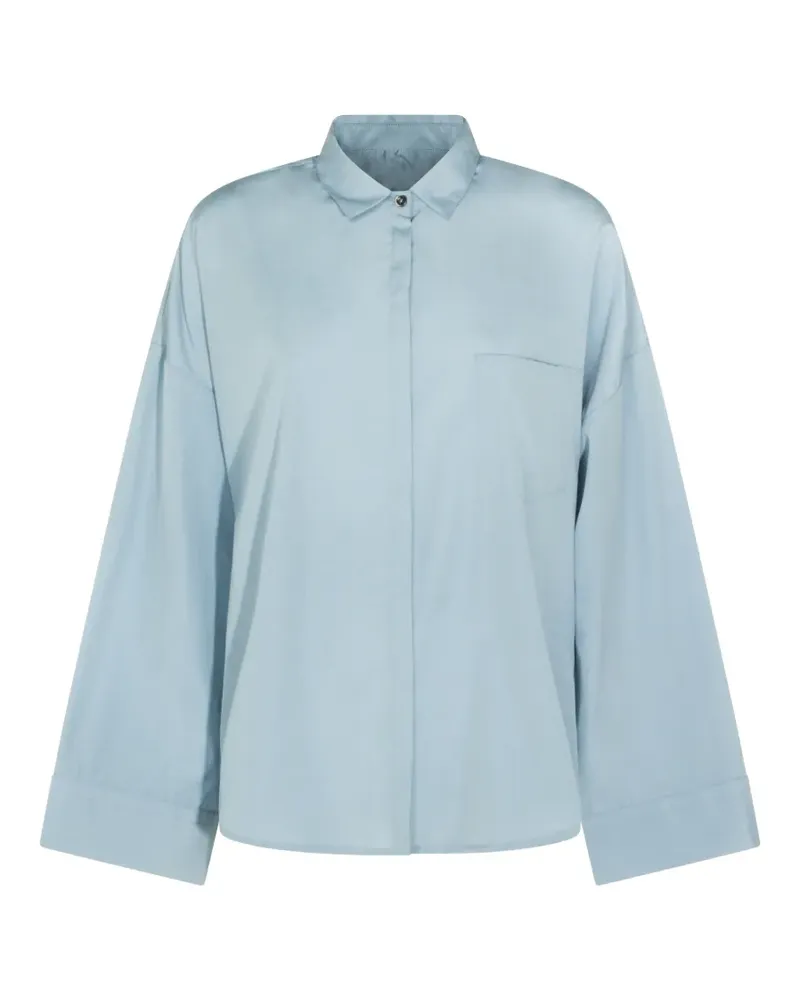 nine:inthe:morning chest-pocket shirt - Blau Blau