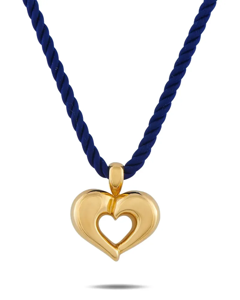 Van Cleef & Arpels 18K yellow gold heart-pendant necklace Gold