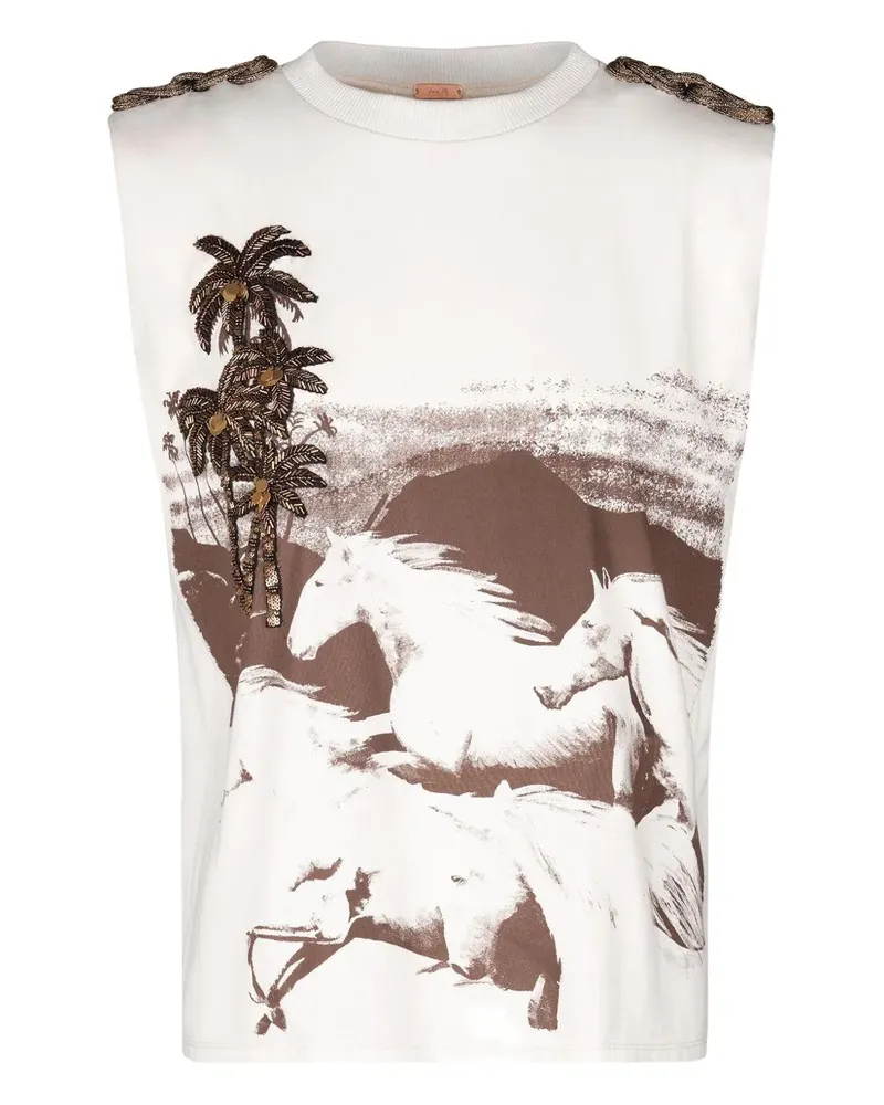 Johanna Ortiz Brave t-shirt - Nude Nude