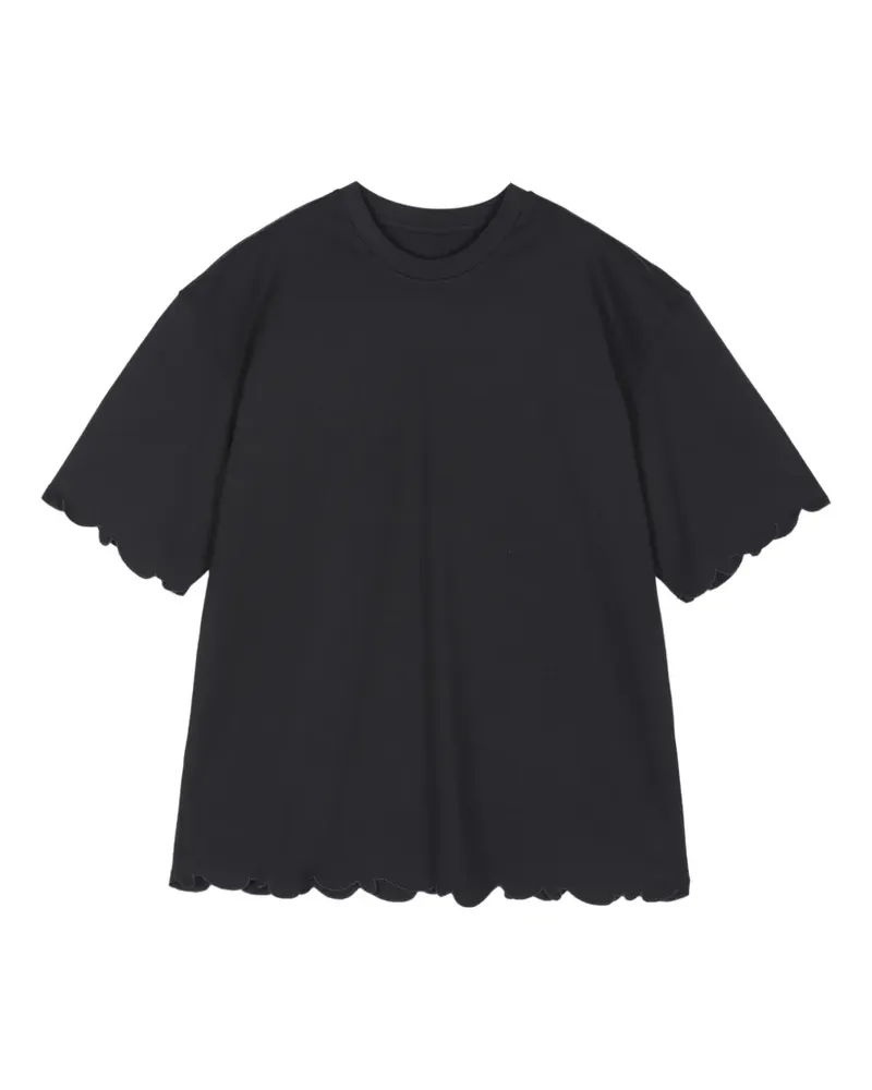 JNBY Sweatshirt mit Spitzenborten - Schwarz Schwarz