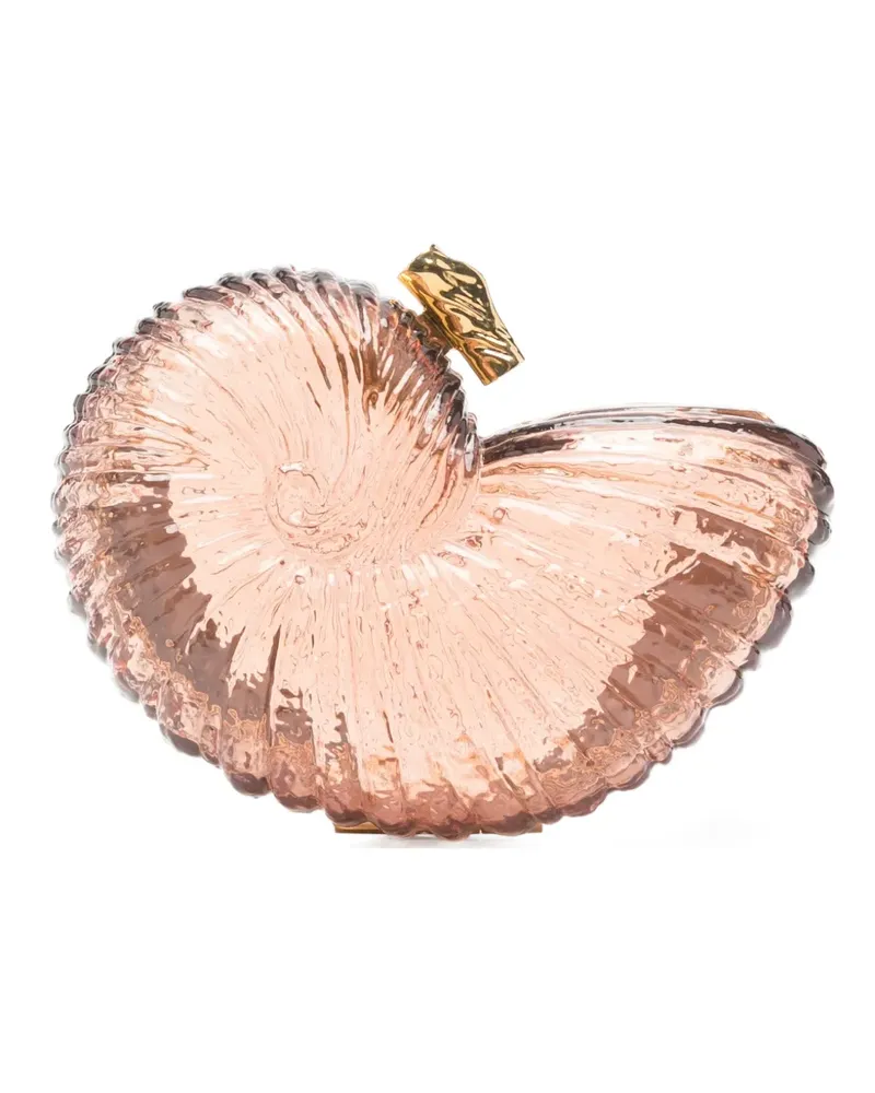 Chloé Sea Treasures shell-motif clutch bag - Rosa Rosa