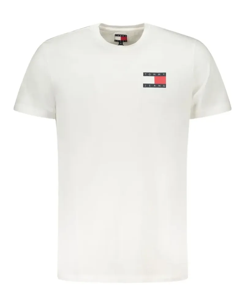 Tommy Hilfiger T-Shirt mit Logo-Patch - Weiß Weiß