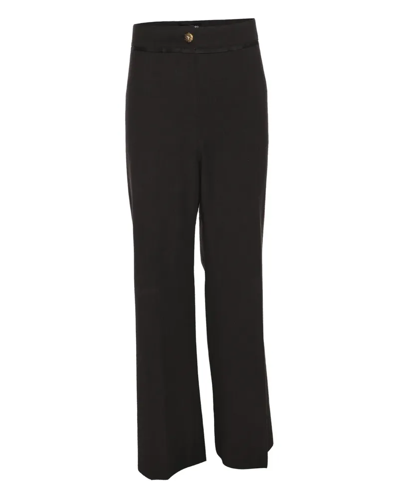 Elena Mirò Hose mit Knöpfen - Grau Grau