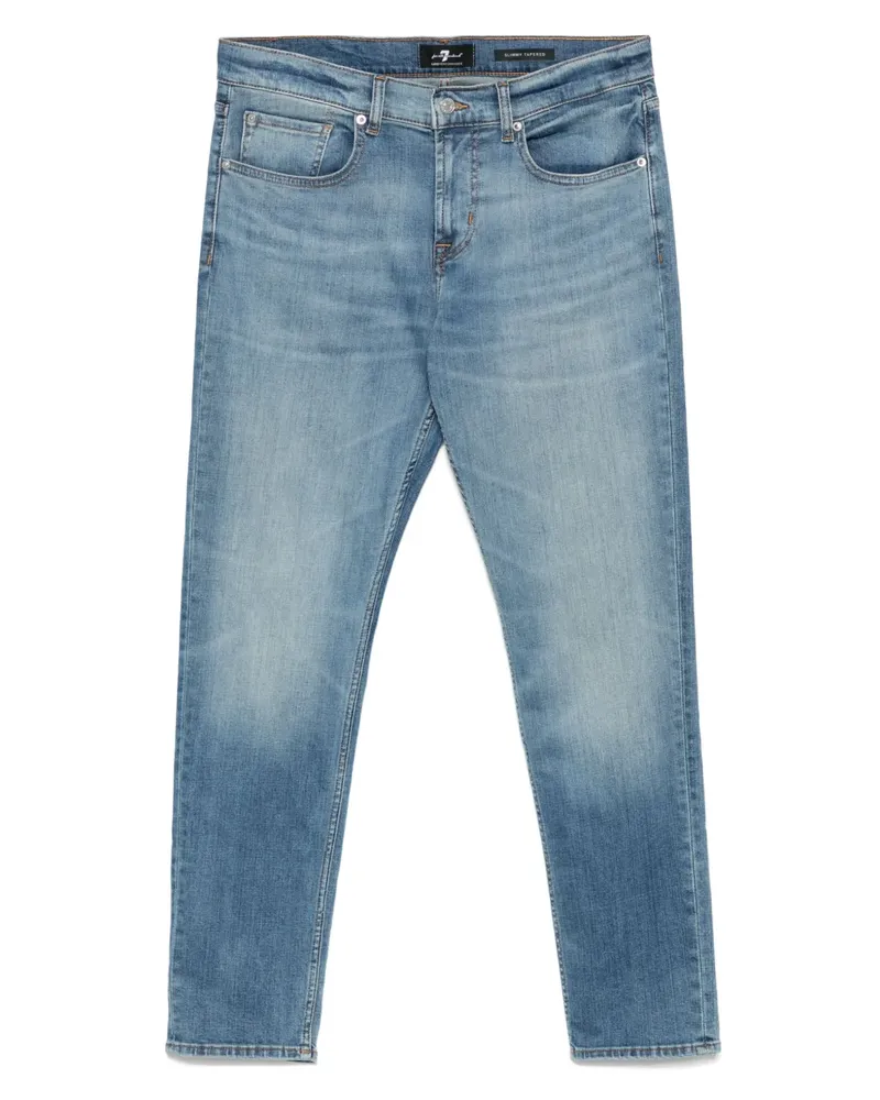 7 for all mankind Slimmy Tapered-Jeans - Blau Blau