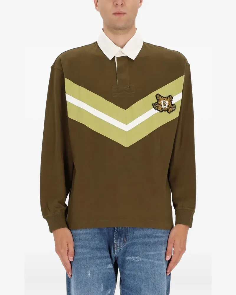 HUGO BOSS Poloshirt mit Logo-Patch - Braun Braun