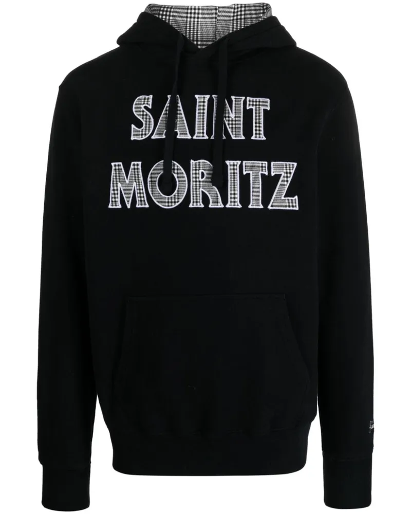MC2 Saint Barth Tribeca Saint Moritz Hoodie Schwarz