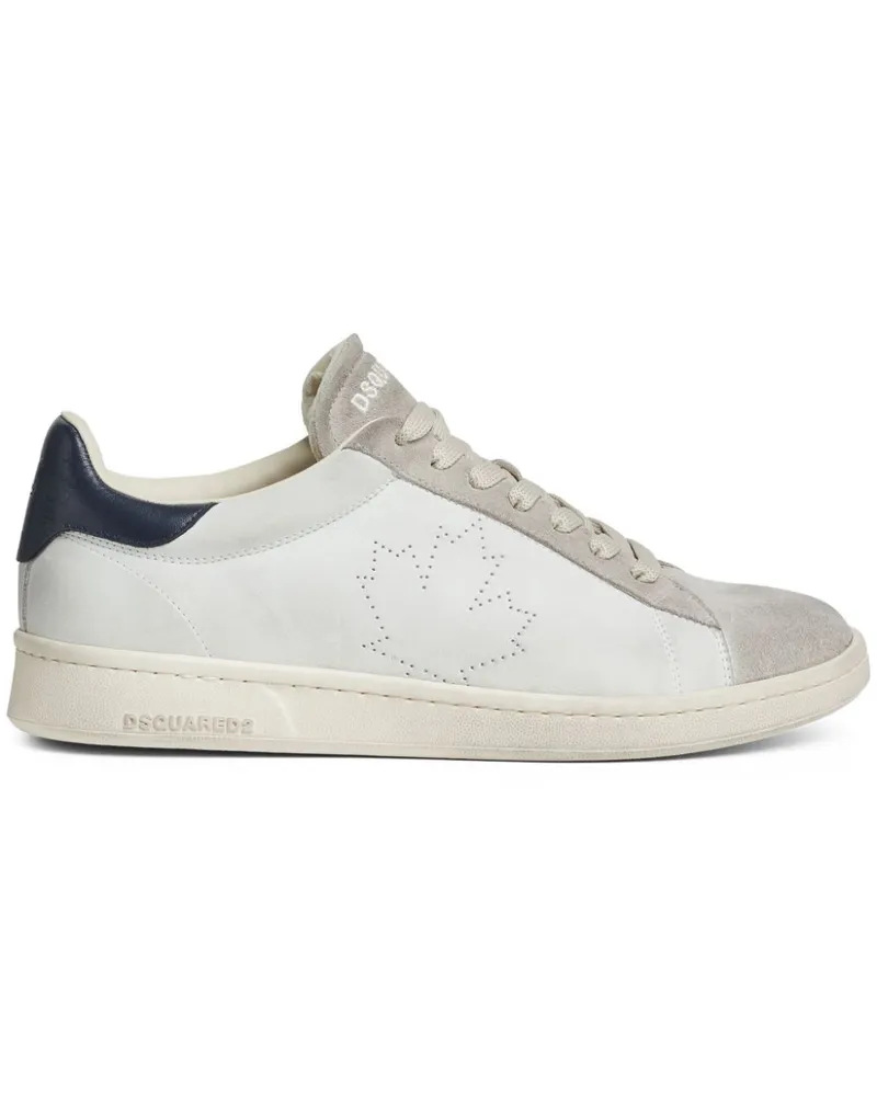 Dsquared2 New Jersey Sneakers - Weiß Weiß