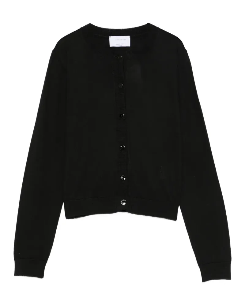 Daniele Fiesoli Cardigan aus Merinowolle - Schwarz Schwarz