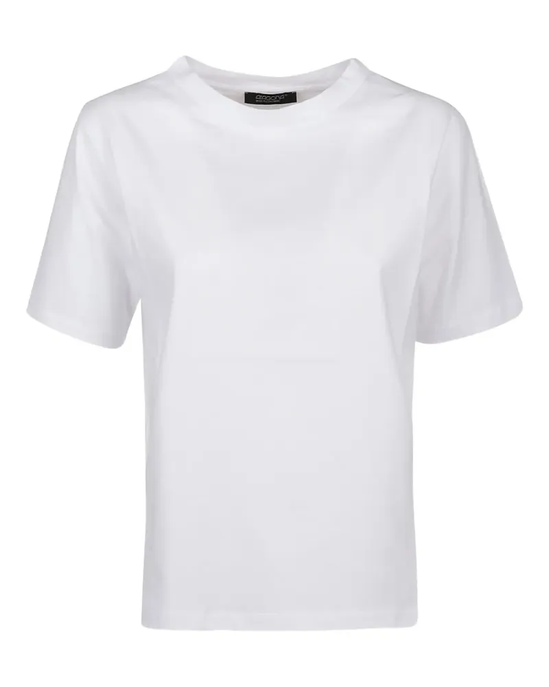 ARAGONA short-sleeve cotton T-shirt - Weiß Weiß
