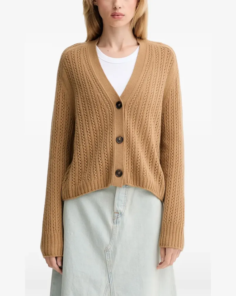 Marc O'Polo button-fastening cardigan - Braun Braun