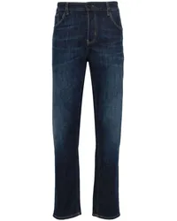 PT TORINO Ausgewaschene Slim-Fit-Jeans Blau