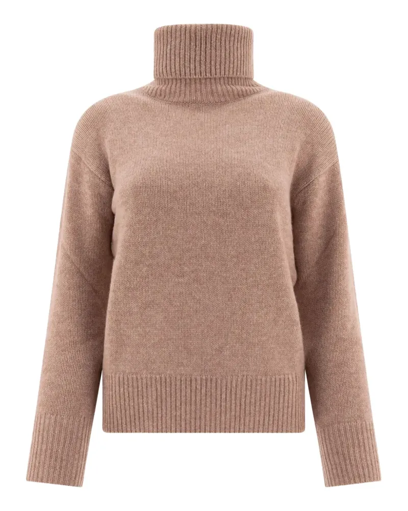 Inès de la Fressange roll-neck sweater - Nude Nude