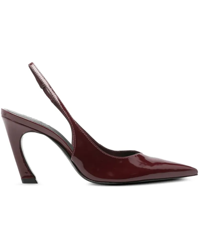 Schutz Slingback-Pumps mit spitzer Kappe 90mm - Rot Rot