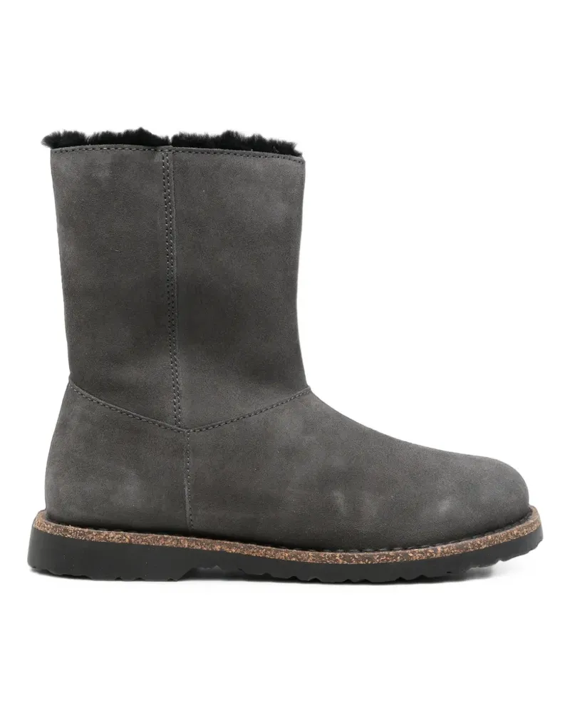 Birkenstock Uppsala Stiefel aus Wildleder - Grau Grau