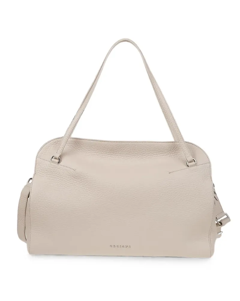 Orciani large Lido shoulder bag - Nude Nude