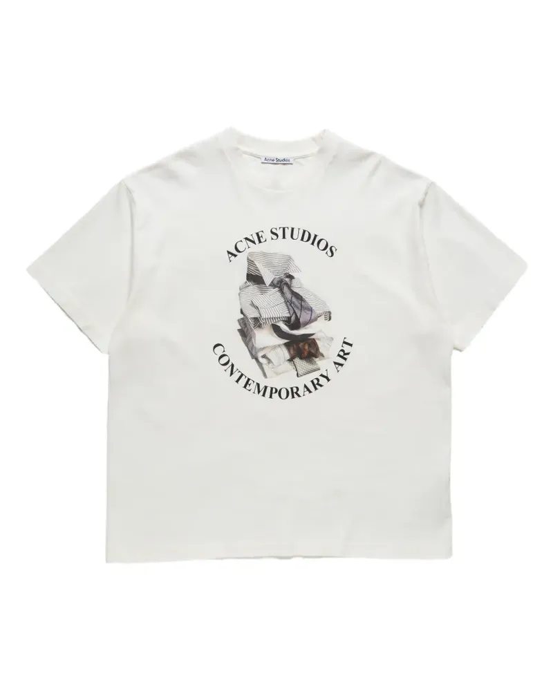 Acne Studios printed T-shirt - Nude Nude