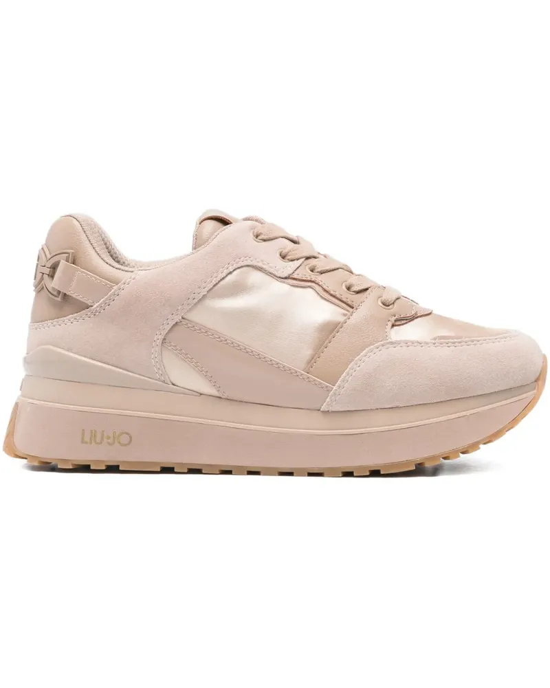 Liu Jo panelled sneakers - Nude Nude