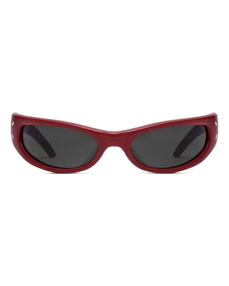 Maison Margiela Sonnenbrille mit Cat-Eye-Gestell - Rot Rot