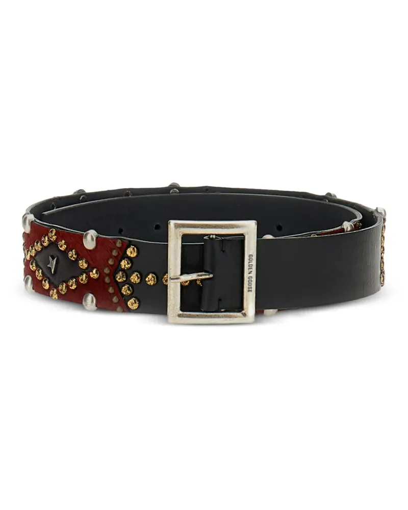 Golden Goose Sierra leather belt - Schwarz Schwarz