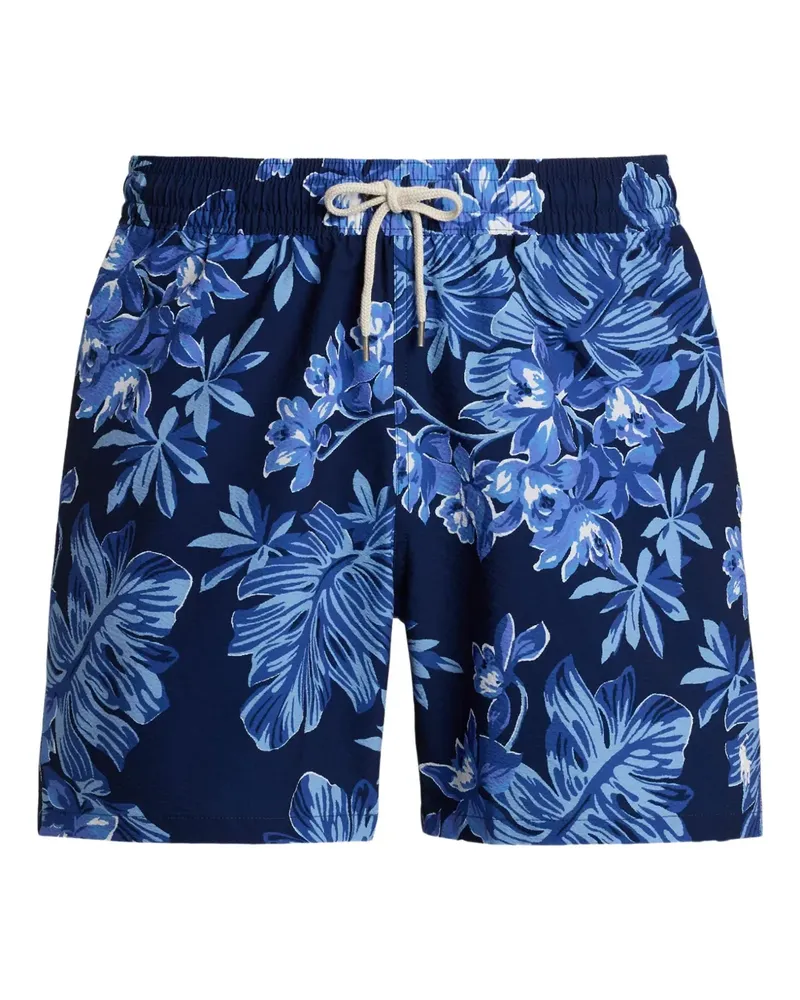 Ralph Lauren Badeshorts mit Print - Blau Blau