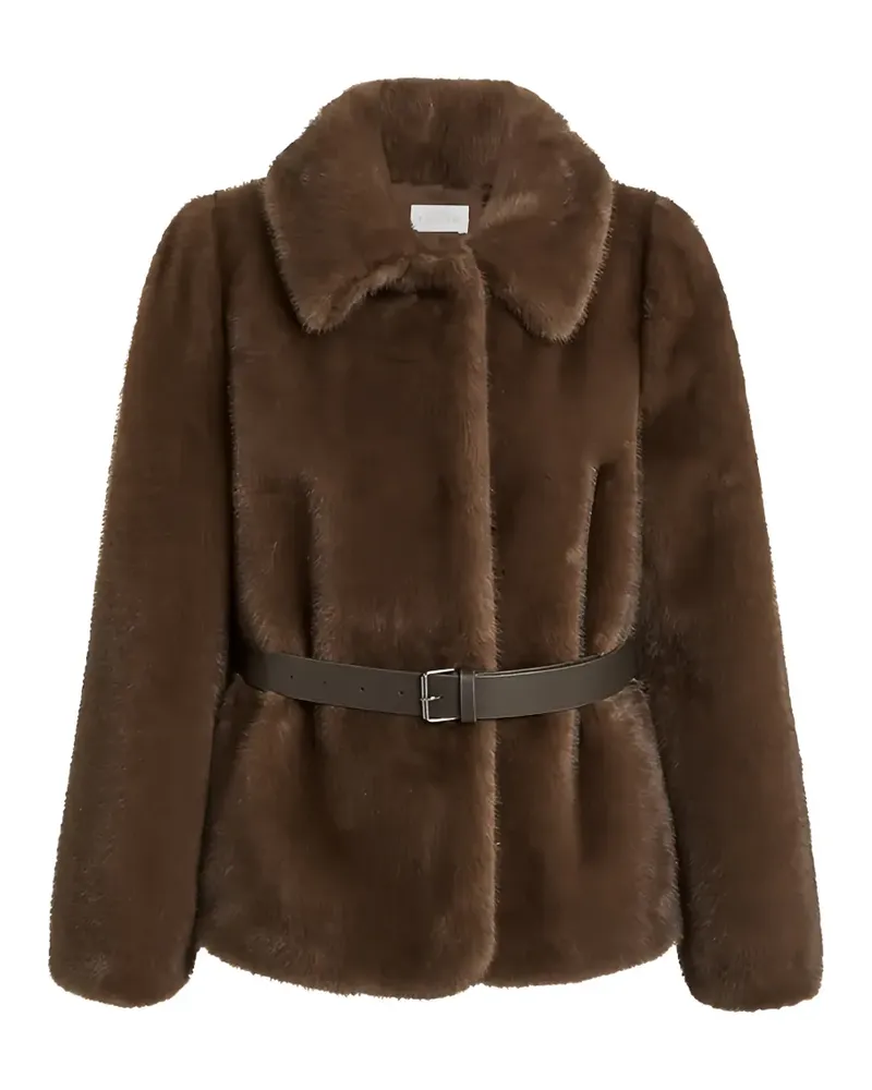 P.A.R.O.S.H. P.A.R.O H. Jacke mit Gürtel - Braun Braun