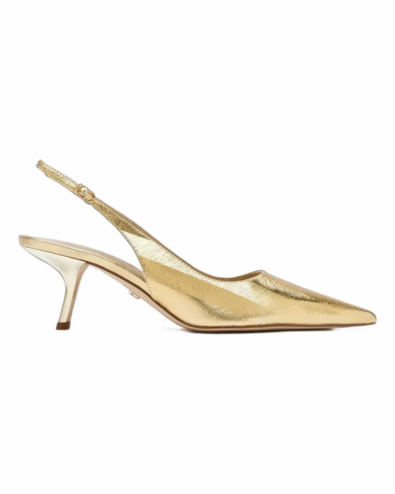 Sam Edelman Bianka slingback pumps - Gold Gold