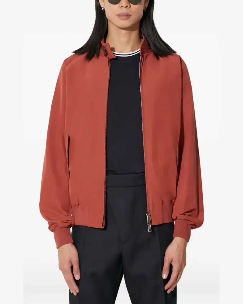 Baracuta G4 Cloth zip-front bomber jacket - Rot Rot