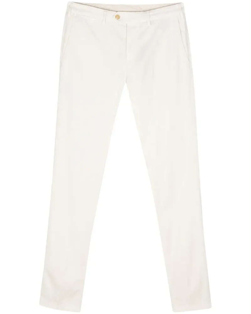 Canali Klassische Tapered-Chino - Nude Nude