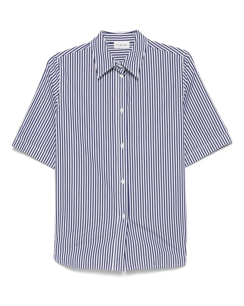 P.A.R.O.S.H. P.A.R.O H. Cerbiatto Hemd - Blau Blau