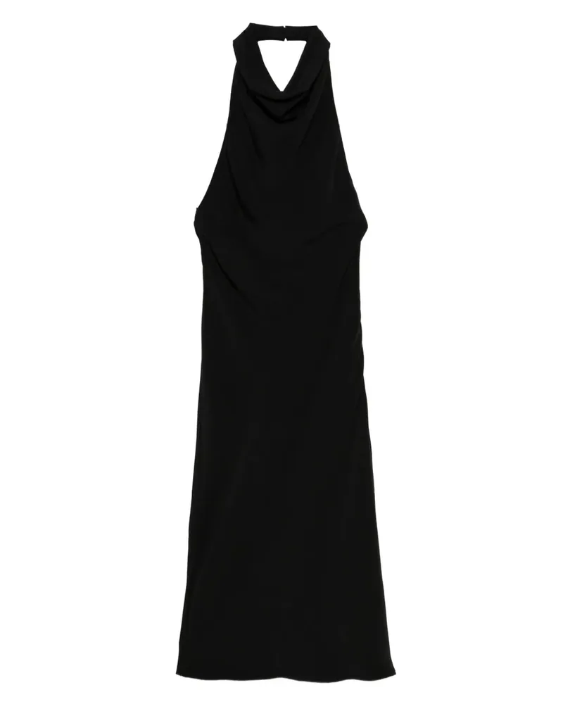 Tom Ford Seidenkleid mit Neckholder-Ausschnitt - Schwarz Schwarz